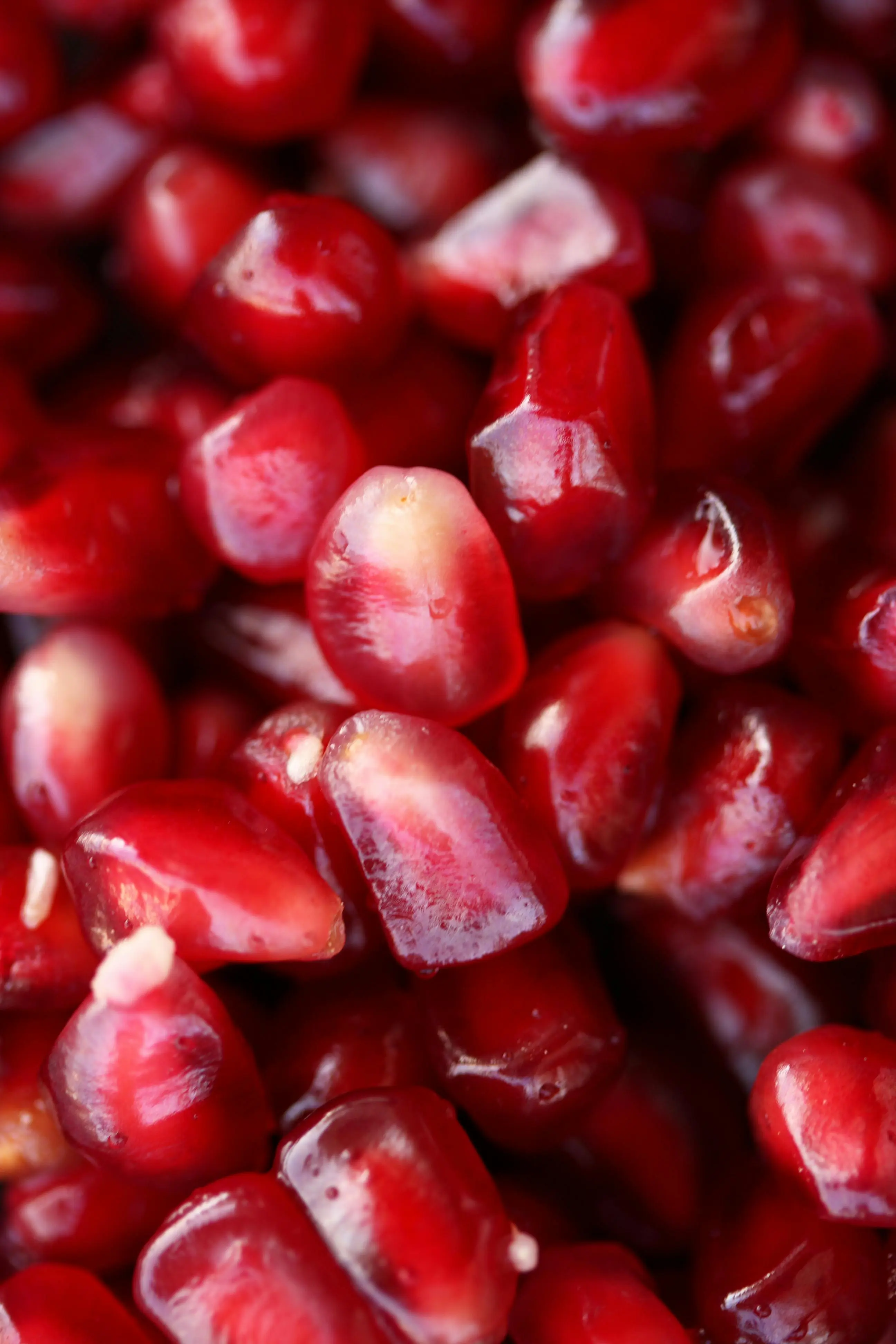 Homemade Pomegranate Leather individual seeds